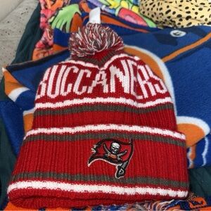 Buccaneers Knit Beanie with Pom